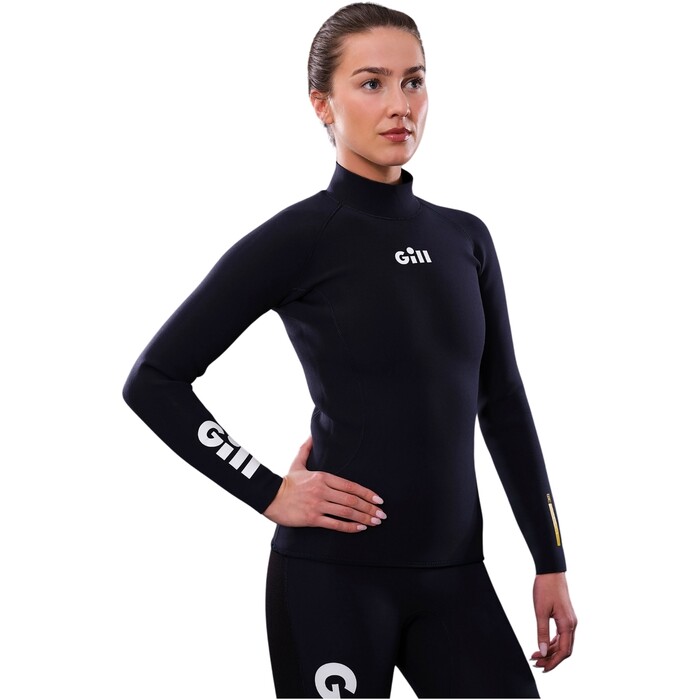 2024 Gill Mujer Zentherm 2.5mm GBS Top De Neopreno 5101W - Dark Navy